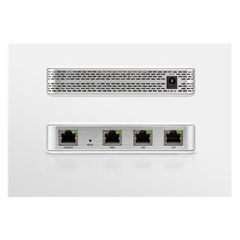 Ubiquiti USG Security Gateway Router 10/100/1000 Mbit/s, porty Ethernet LAN (RJ-45) 3 - 4
